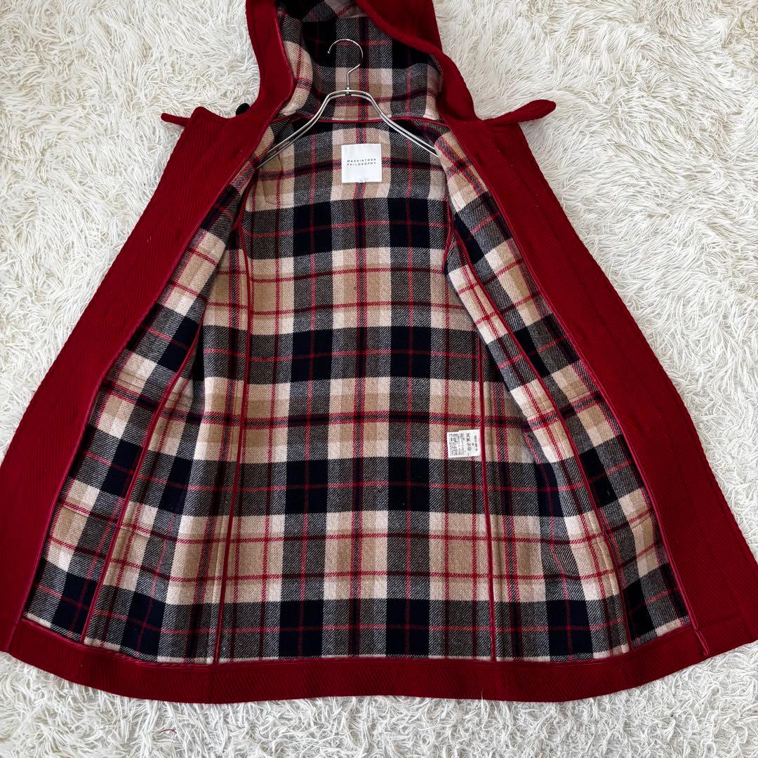 MACKINTOSH PHILOSOPHY✨ダッフルコート　裏地チェック　トグル