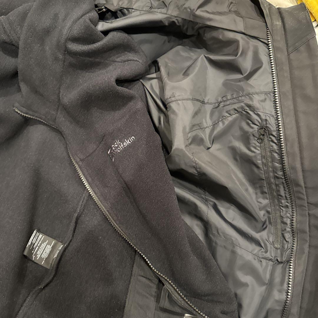【古着】ジャックウルフスキン(JackWolfskin) 3WAYジャケット L