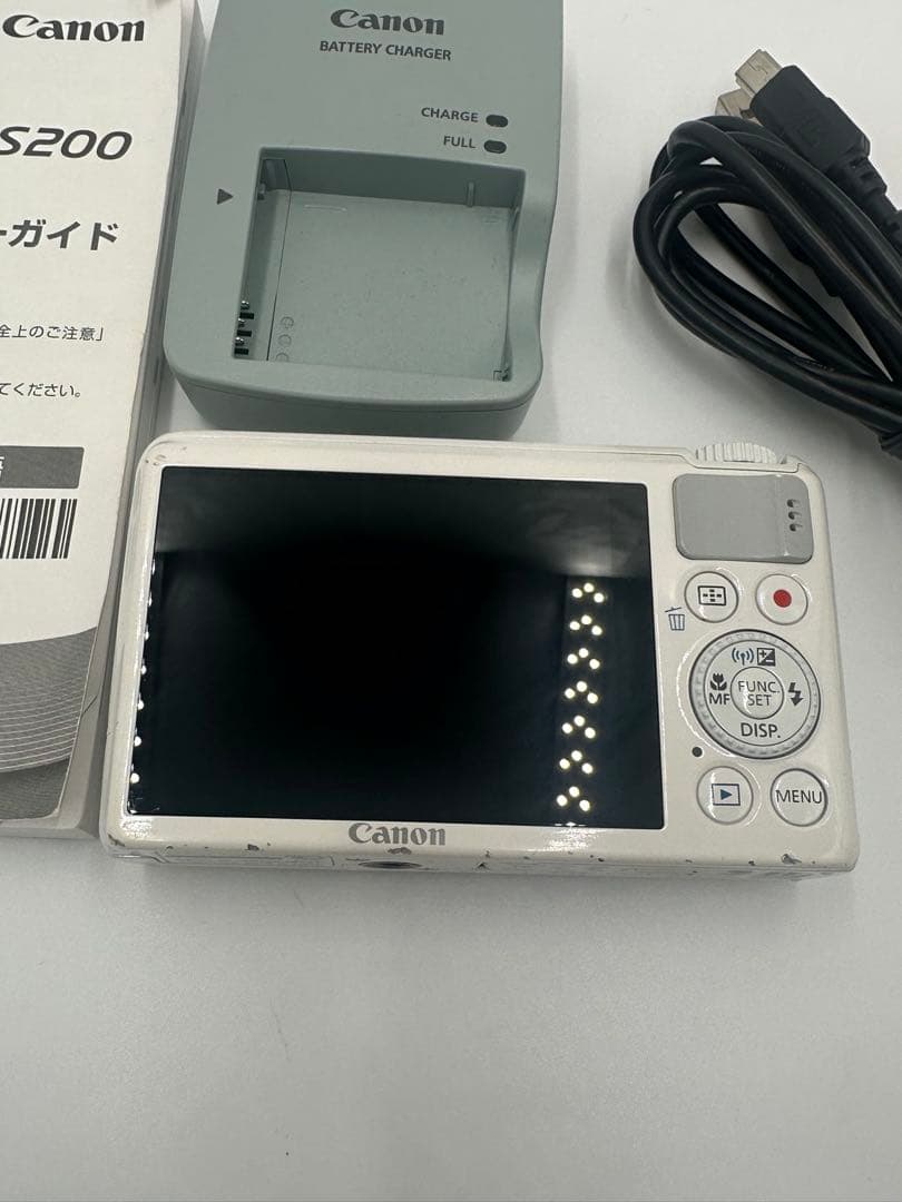 動作確認済み Canon　キャノン　PowerShot S200　パワーショット