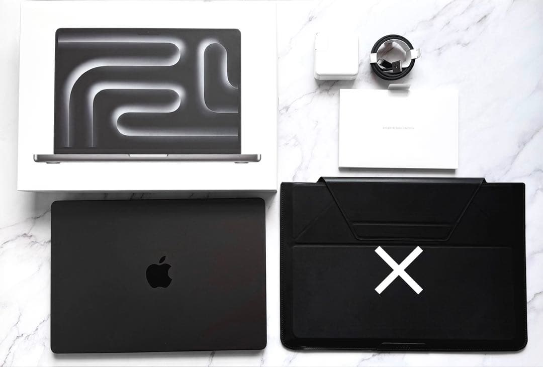 【美品】M3Pro MacBook Pro 14インチ 1TB スペースブラック