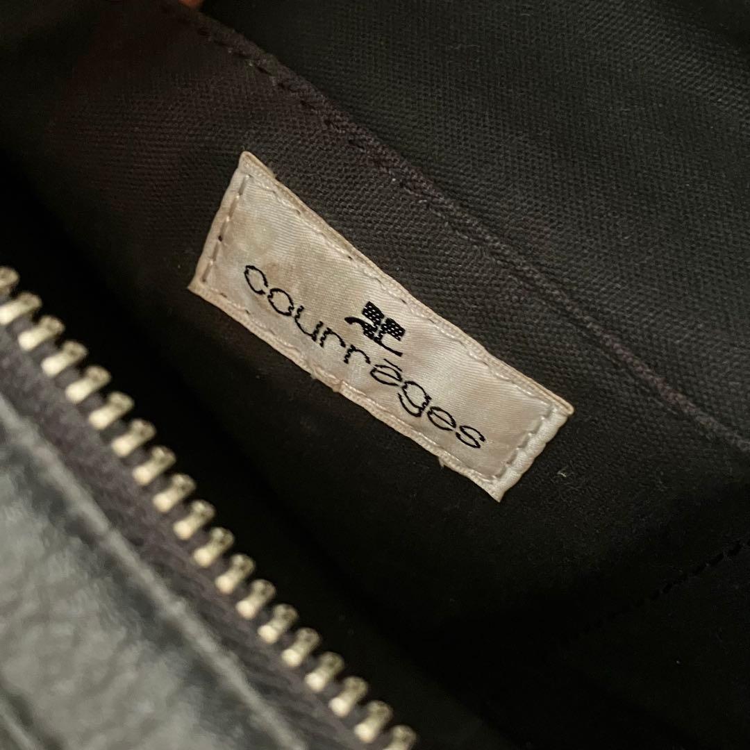 クレージュ/ボストンバッグ ロゴ総プリント