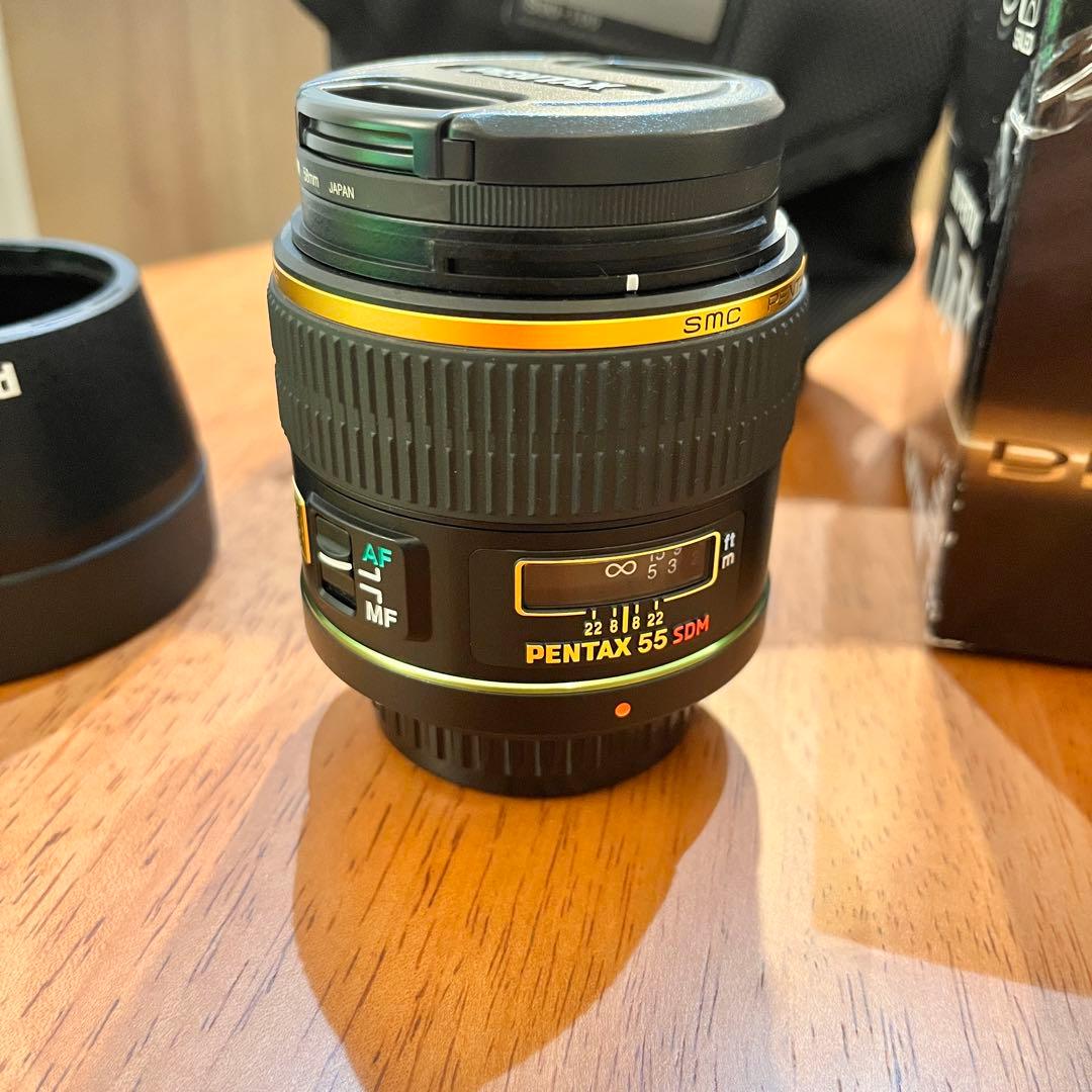 【美品】PENTAX-DA★55mmF1.4 SDM 中望遠単焦点レンズ