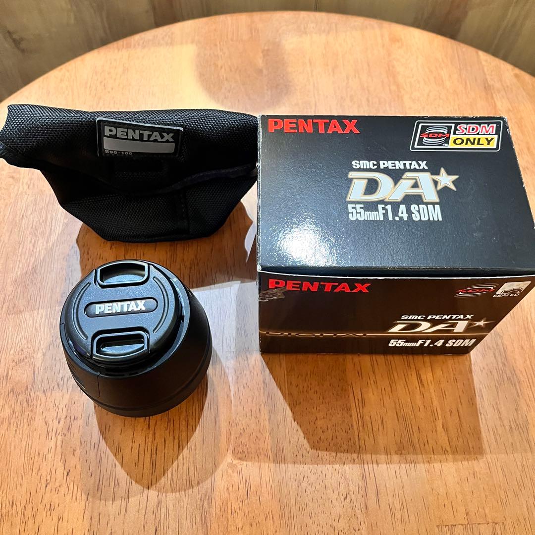【美品】PENTAX-DA★55mmF1.4 SDM 中望遠単焦点レンズ