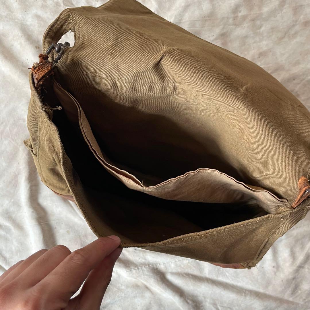 30s 40s ミュゼットバッグ ミリタリー ヴィンテージ