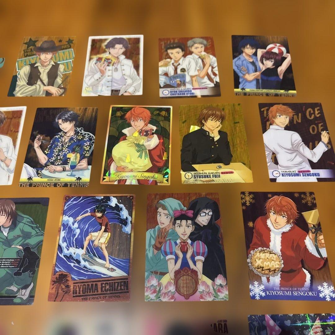 テニスの王子様 シャイニングクリアカード 47枚セット まとめ売り 越前リョーマ