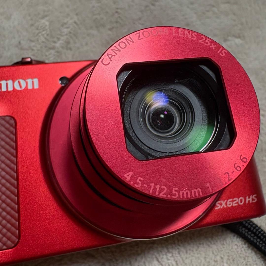 【Canon】PowerShot SX620HS レッド　Wi-Fi【キヤノン】