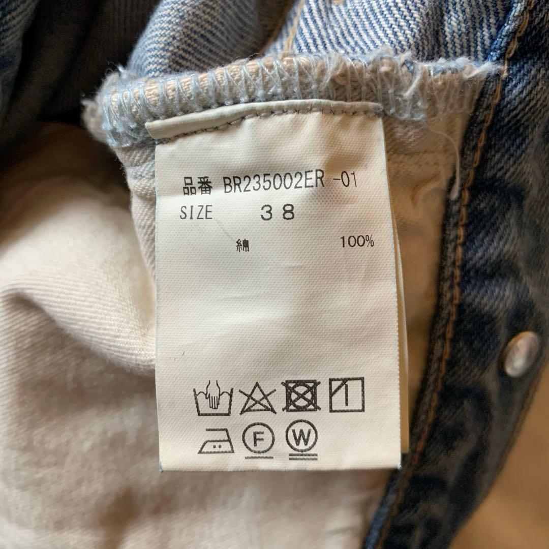 3 BRILL ブリル　5ポケットデニム 38