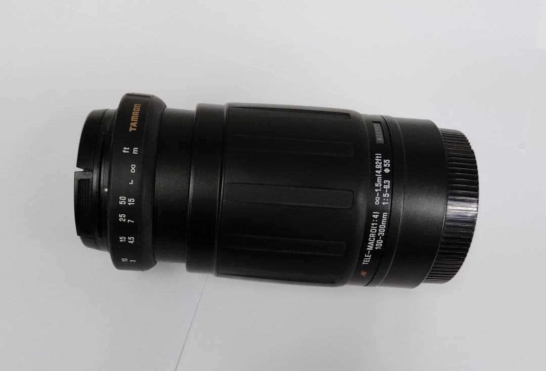 美品！タムロン AF/MF レンズ100-300mm F5-6.3 　キャノン用