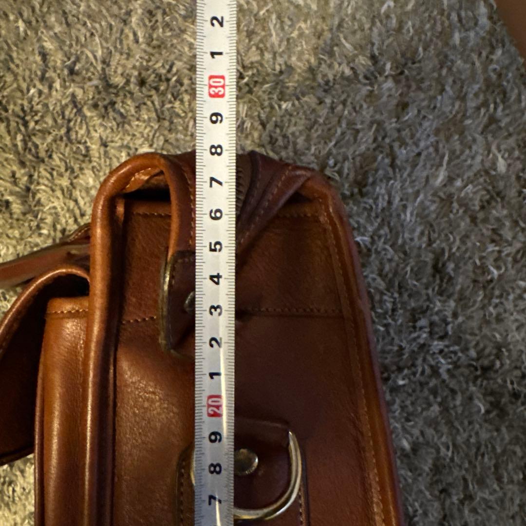 希少　80s GHURKA No.17 レザーバッグ　MH刻印　ヴィンテージ