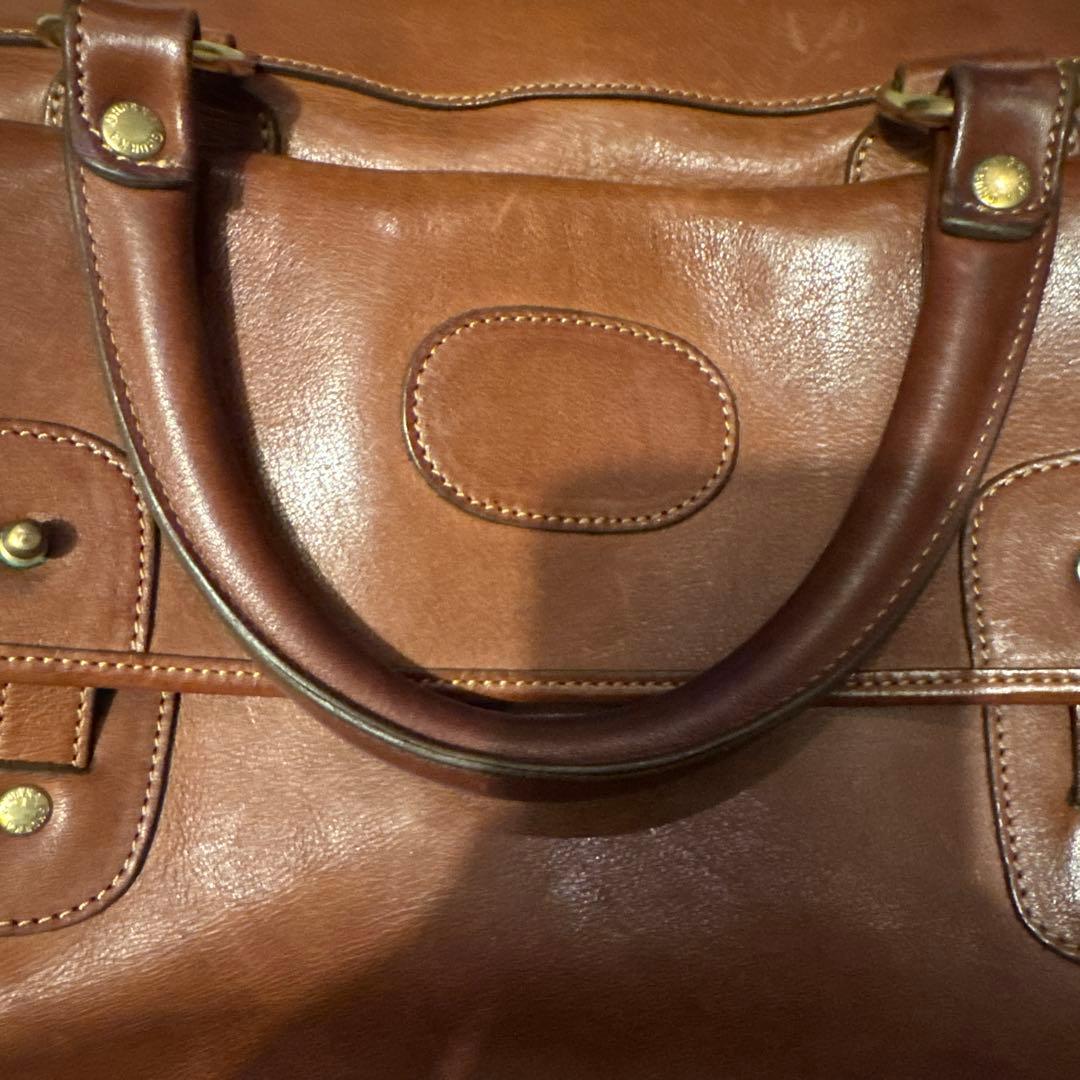 希少　80s GHURKA No.17 レザーバッグ　MH刻印　ヴィンテージ