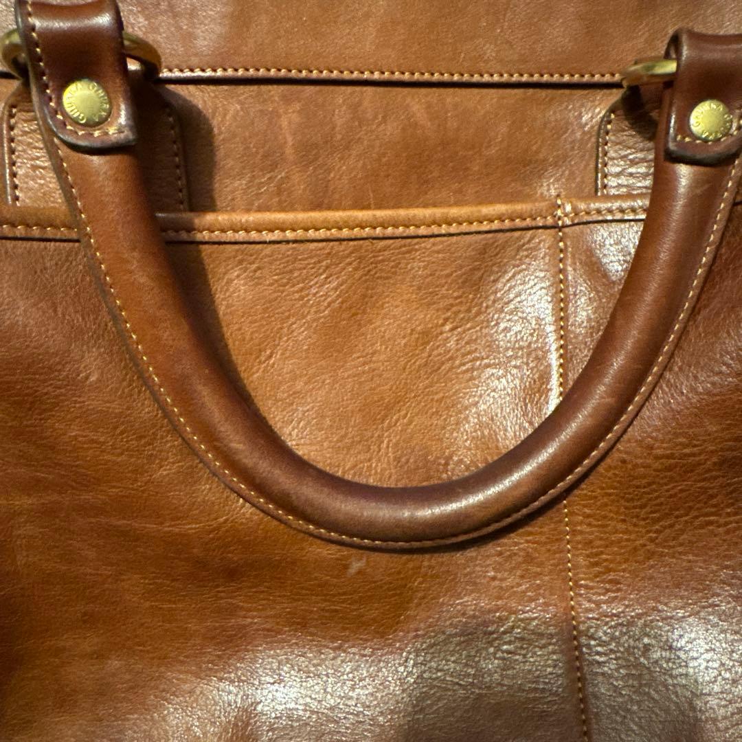 希少　80s GHURKA No.17 レザーバッグ　MH刻印　ヴィンテージ