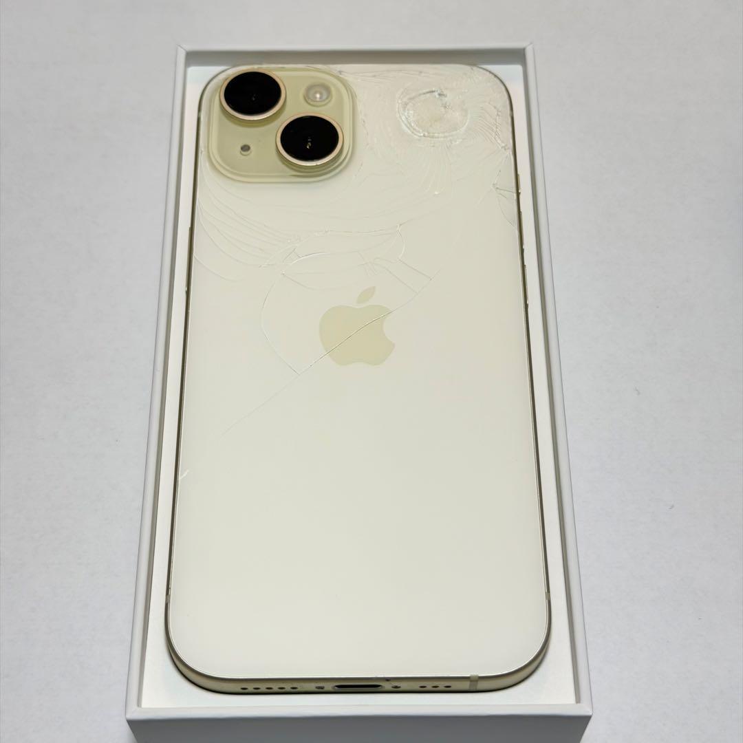 Apple iPhone 15 本体 イエロー 128GB
