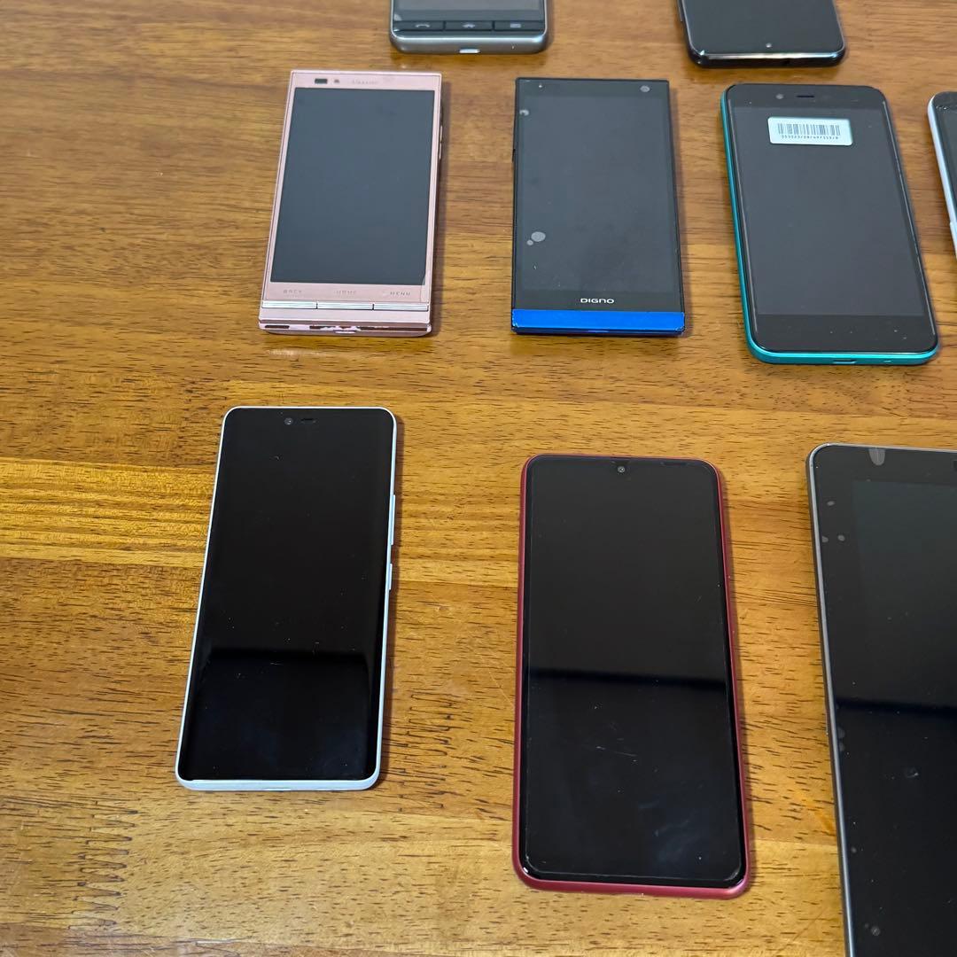 ジャンク ガラケー スマホ まとめて