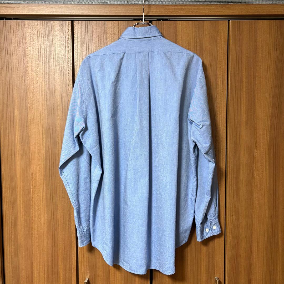 Unlikely Button Down Shirts L オックスフォード 青