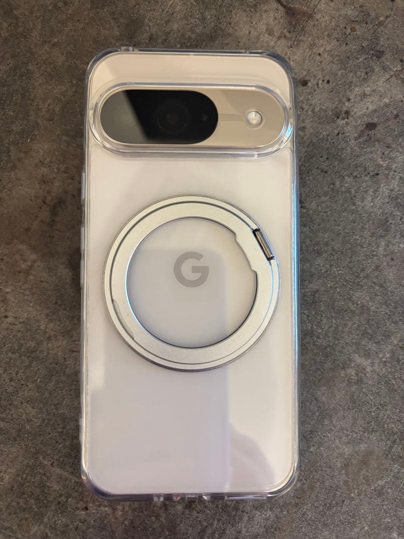 GooglePixel9白SIMフリー 画面￼&カメラ保護付き ￼ほぼ未使用