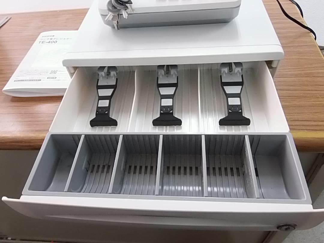 坂上設定無料カシオTE-400インボイレジスター03300227