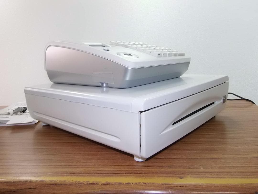 坂上設定無料カシオTE-400インボイレジスター03300227