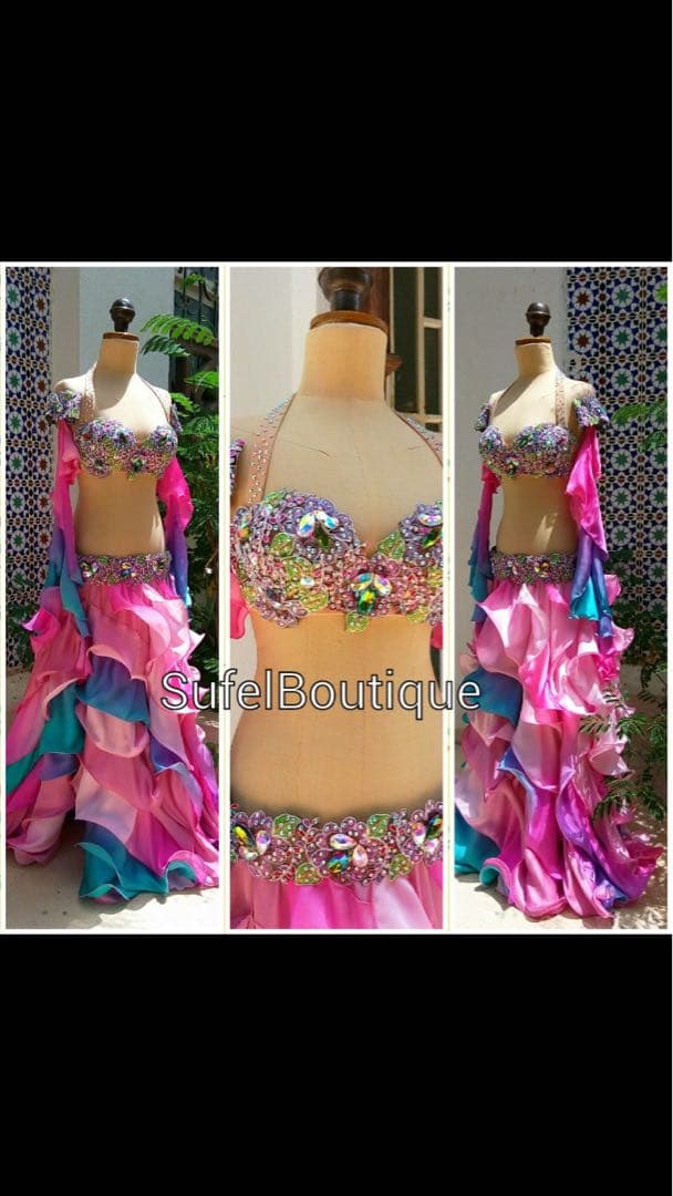 Sufel Boutique ベリーダンス セットアップ ピンク