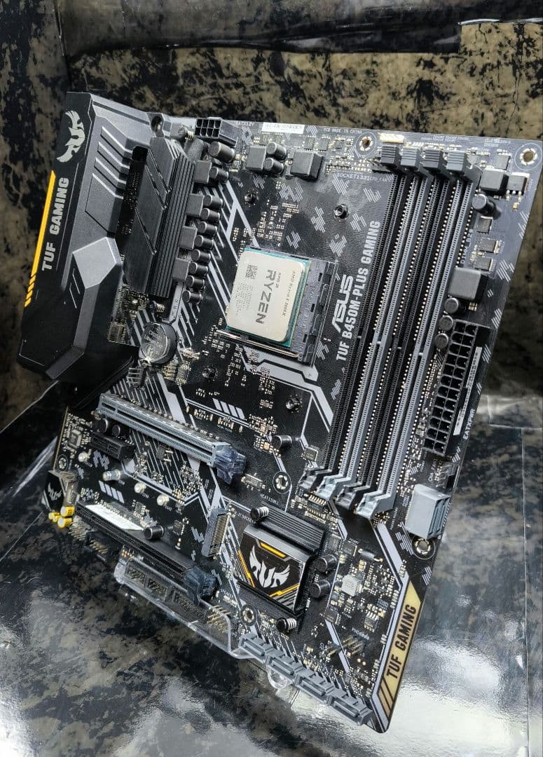 セット売り!! Ryzen5 3600X+ASUS TUF B450M 動確済