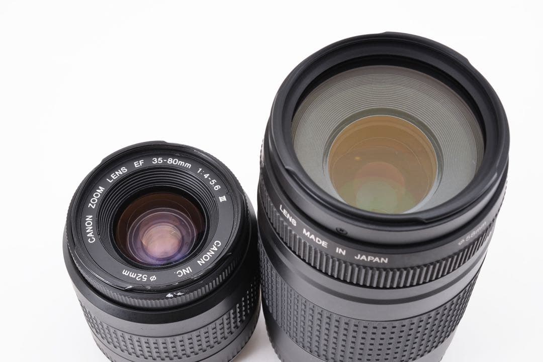 一眼レフカメラ/Canon EOS 9000D標準&望遠ダブルレンズセット