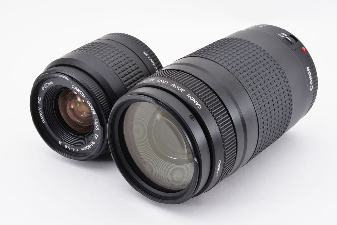 一眼レフカメラ/Canon EOS 9000D標準&望遠ダブルレンズセット