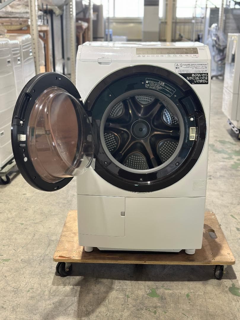 ■日立■ドラム式洗濯乾燥機　10/6kg　BD-SG100GL-W　2021年製