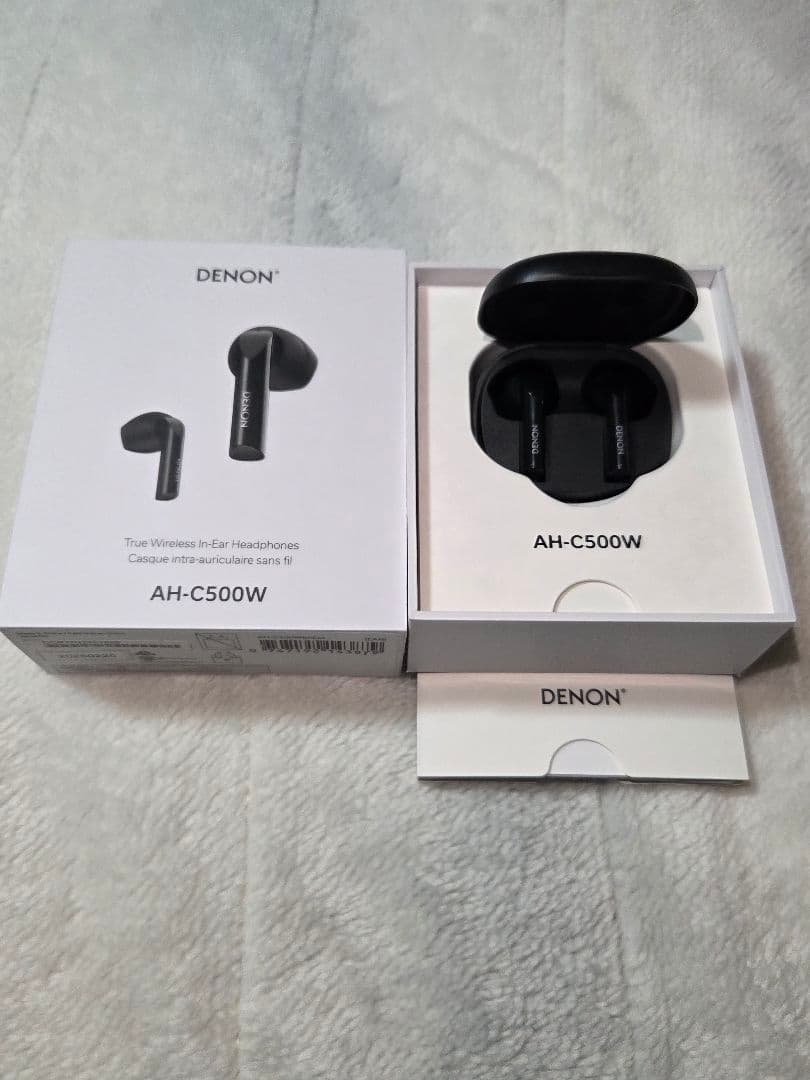 DENON AH-C500W ブラック ワイヤレスイヤホン