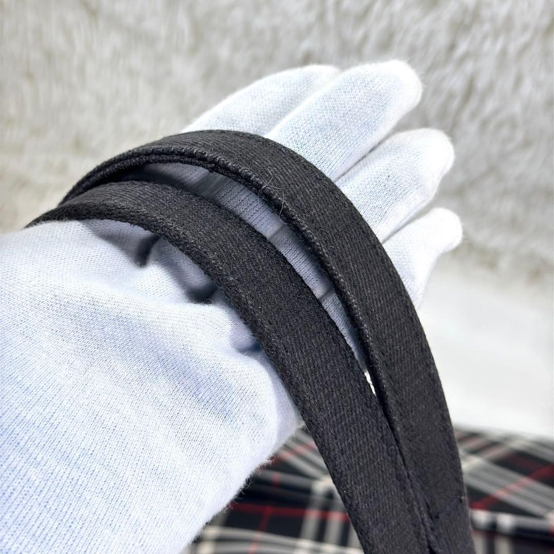 【美品】バーバリー トートバッグ ビジネスバッグ ノバチェック 手提げ A4可
