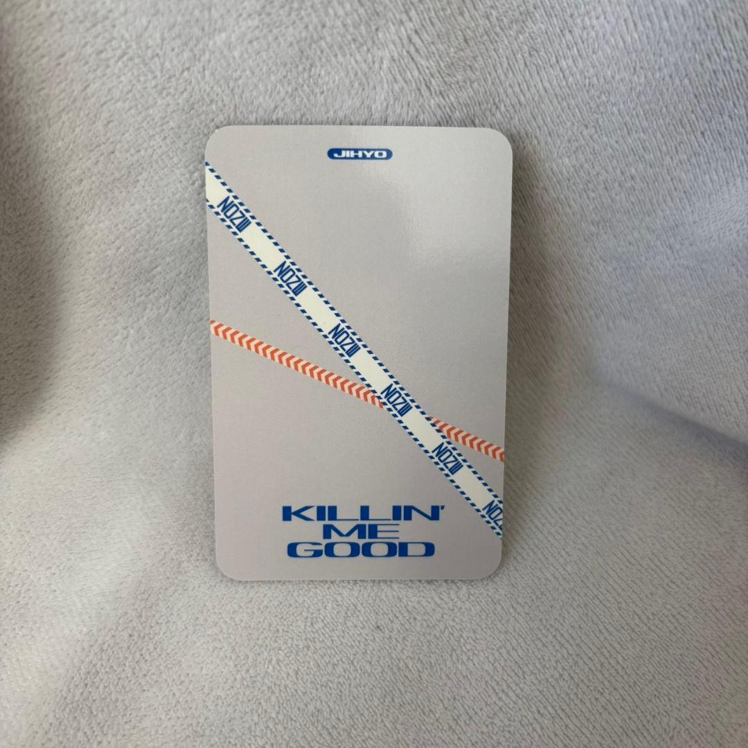 Twice ジヒョ Zone jyp official merch 特典 トレカ