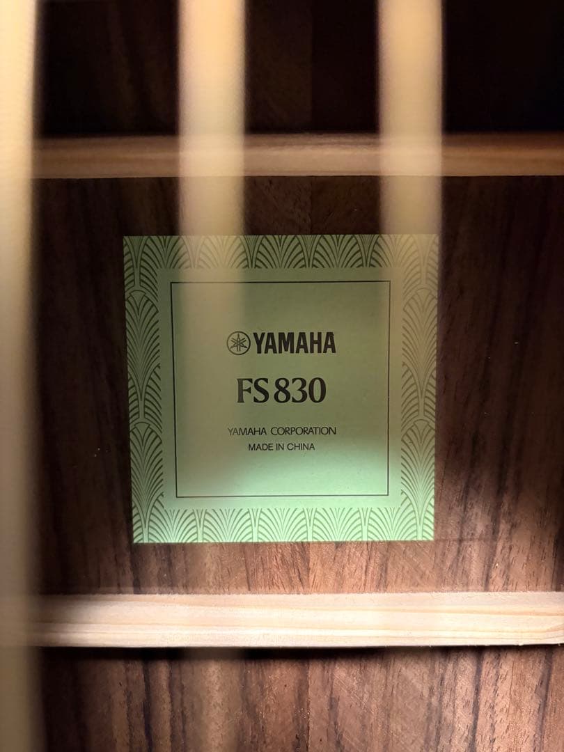 ヤマハアコギギターFS830
