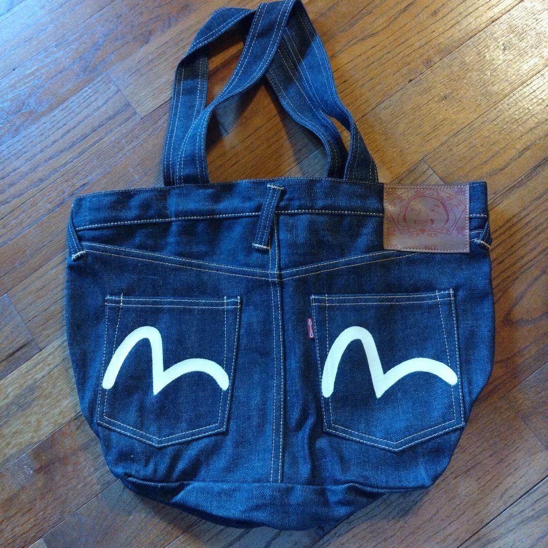 EVISU デニムトートバッグ　新品未使用　エヴィス