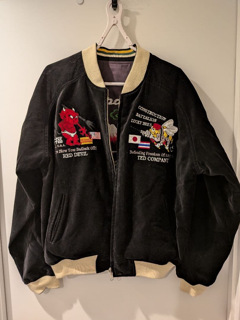 洋　TEDMAN LUCKY BEE 別珍 スカジャン