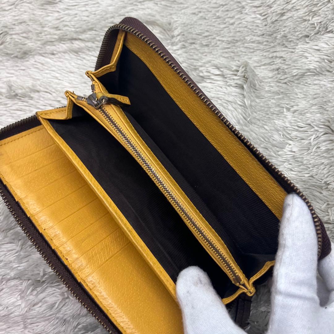 美品✨GUCCI タイガーヘッド ラウンドジップ GG 473953