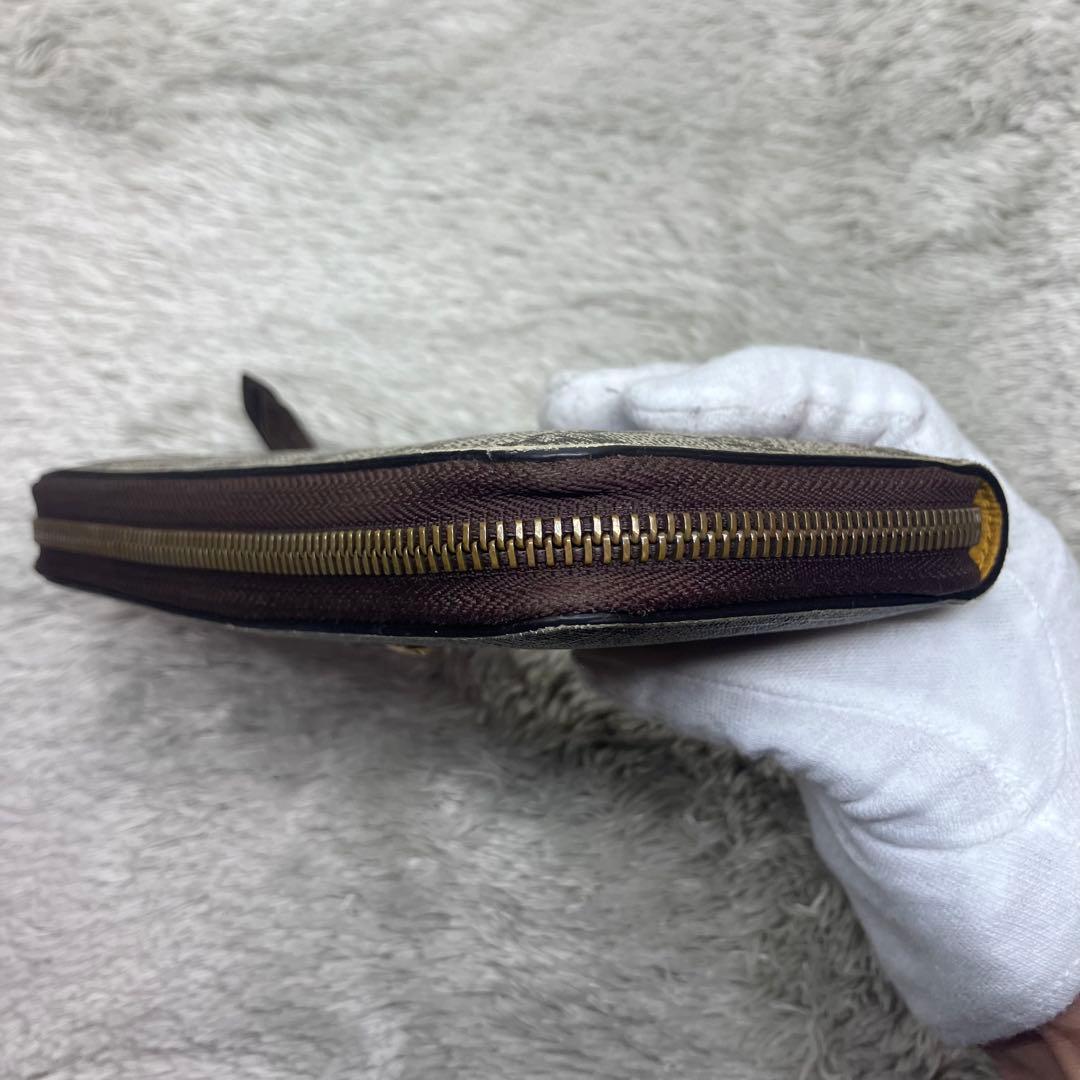 美品✨GUCCI タイガーヘッド ラウンドジップ GG 473953