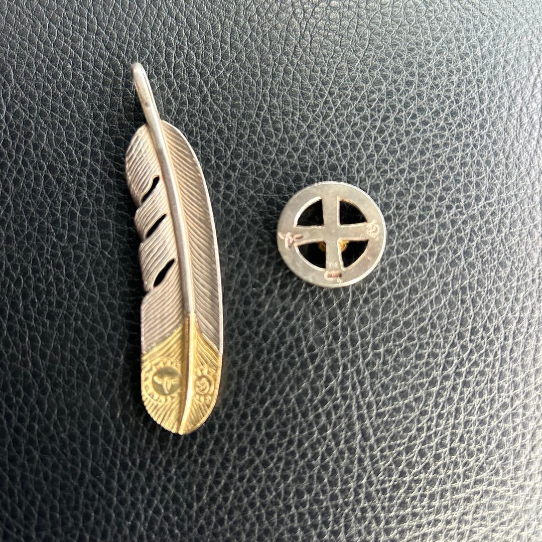 TADY & KING 剣先K18 先金特大フェザー　ローズレギュラーホイール