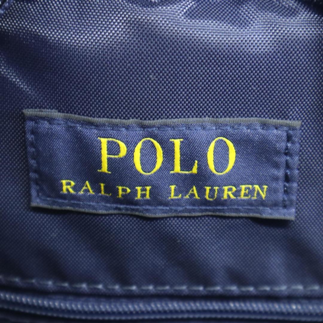 【極美品✨】ポロラルフローレン　ポロベア刺繍　リュック　キッズ　ネイビー　現行◎