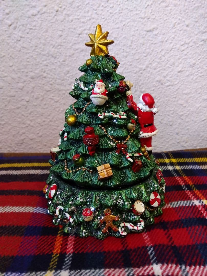 あくひ777さま専用　クリスマスツリー　オルゴール 新品３個セット