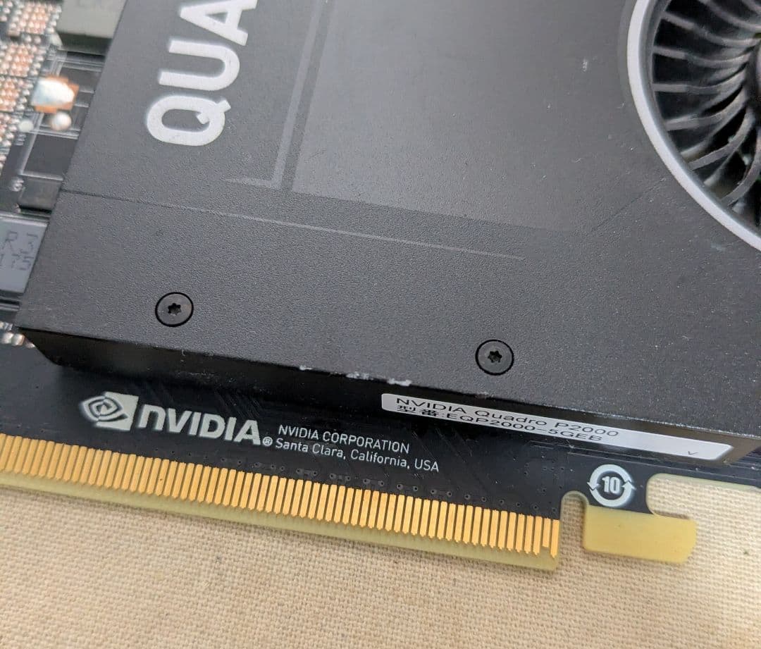 NVIDIA Quadro P2000 、M2000セット