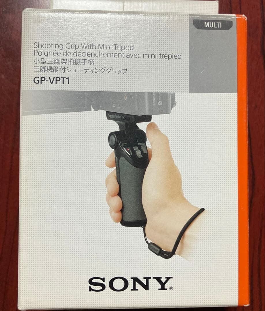 SONY 三脚機能付　シューティンググリップ　GP–VPT1