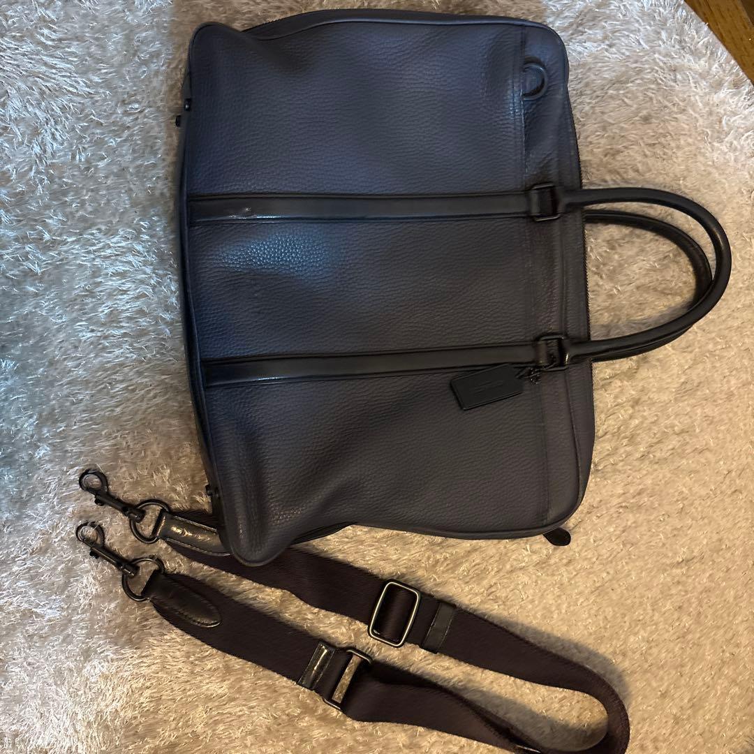 COACH グレインレザー　ビジネスバッグ
