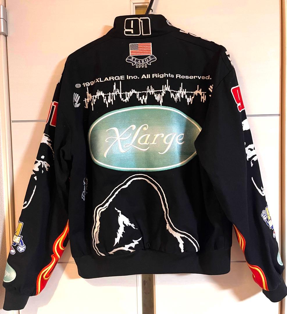 XLARGE レーシングジャケット ほぼ未使用 サイズ S