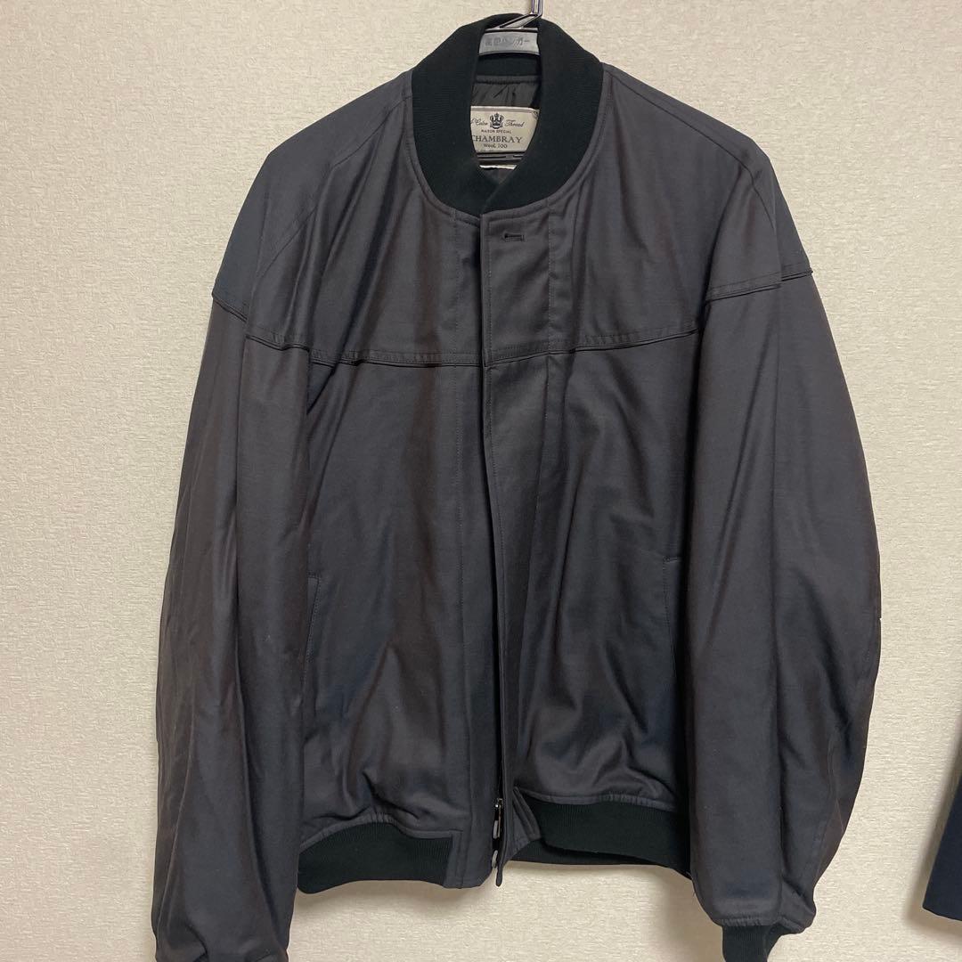 シャンブレーウール　プライムオーバージャケット