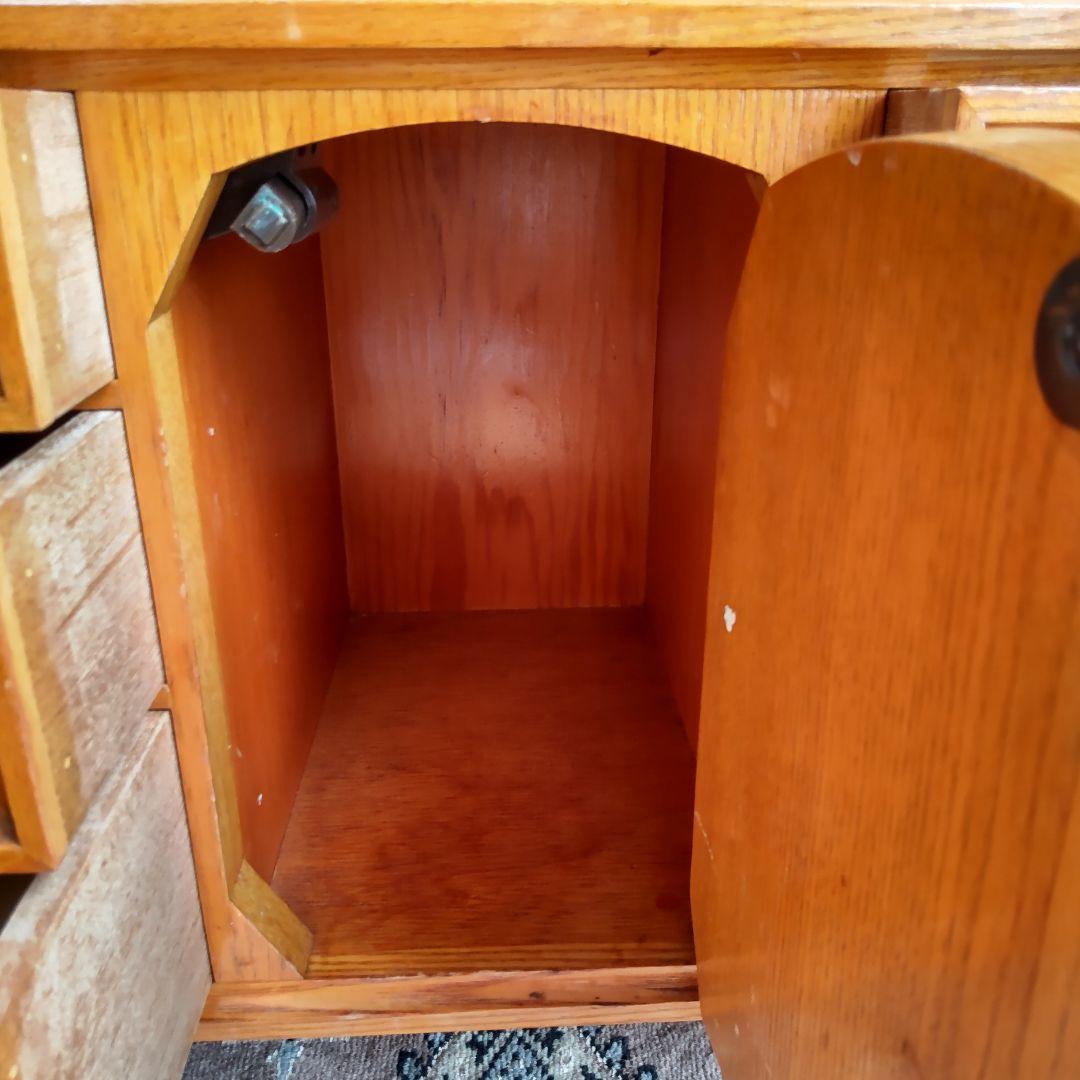 【小ぶりなドレッサー】化粧台　卓上ミラー　昭和レトロ　ヴィンテージ