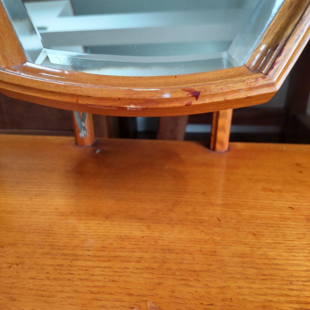 【小ぶりなドレッサー】化粧台　卓上ミラー　昭和レトロ　ヴィンテージ