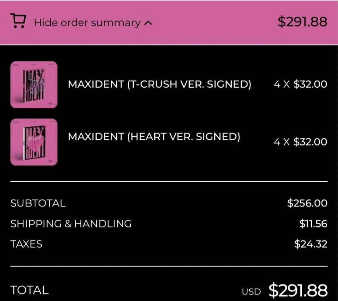 Straykids MAXIDENT US限定 直筆サイントレカ ハン