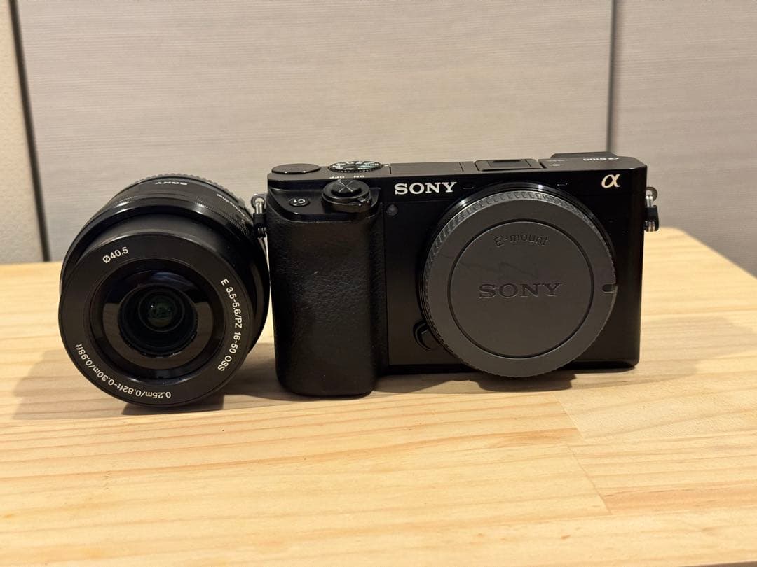 SONY α6100 ボディ＋E PZ 16-50mm レンズキット