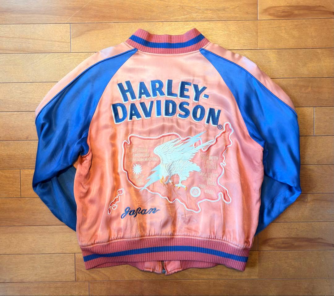 「希少」90s〜00s HARLEY-DAVIDSON スカジャン