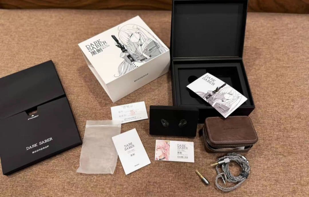 【✨️極美品✨️】水月雨 MOONDROP DARKSABER 黑劍