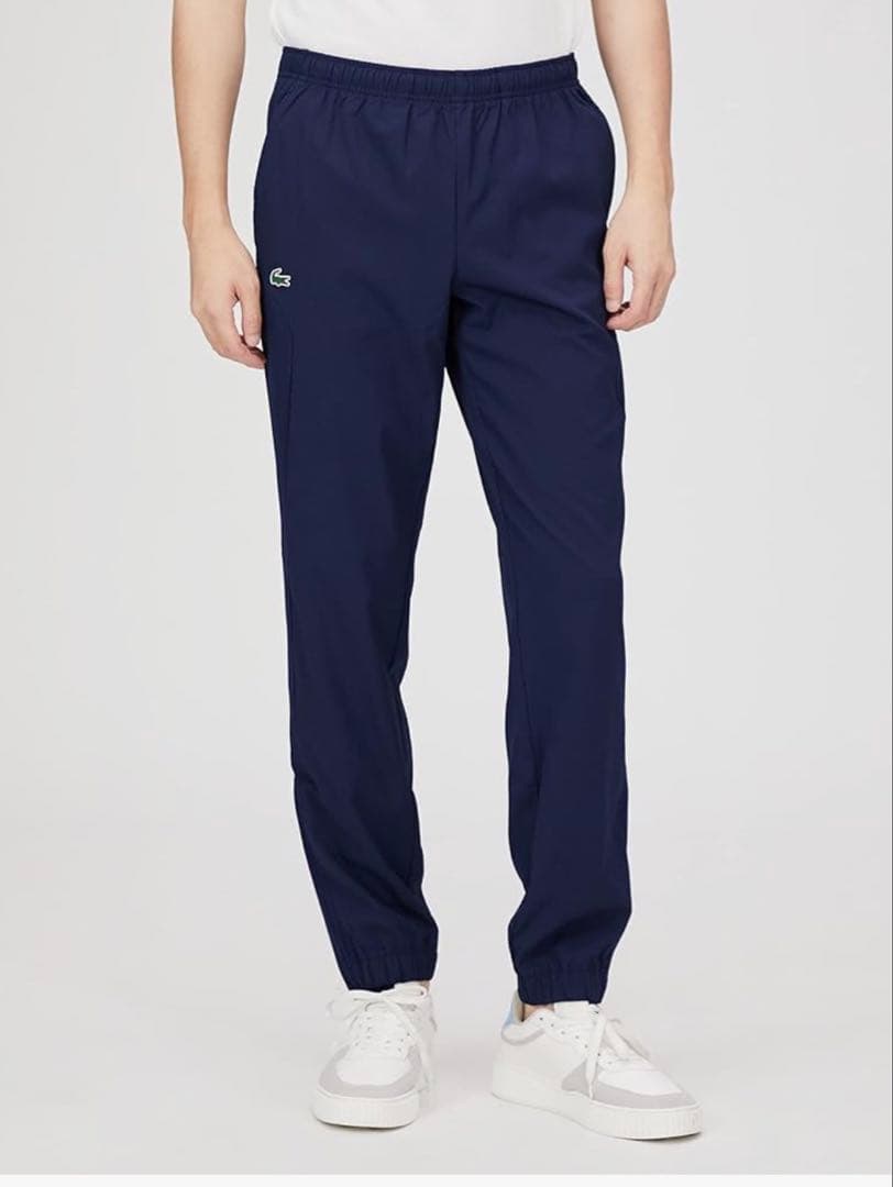 Lacoste マルチカラー ジャケットとネイビーパンツ セット