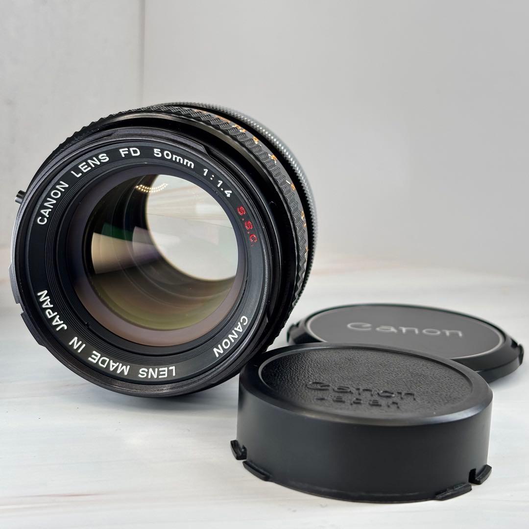 【極美品・整備済み品】Canon FD 50mm f1.4 S.S.C SSC